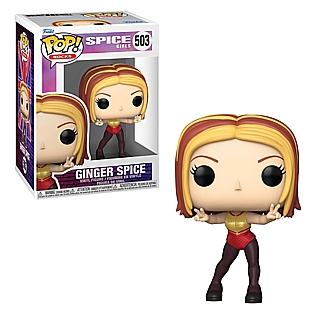 90's Pop Music Collectibles - Spice Girls Wannabe Ginger Spice POP! Rocks Vinyl Figure 503 by Funko