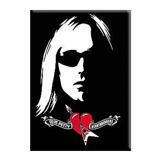 Rock and Roll Collectibles - Tom Petty and the Heartbreakers Large Metal Magnet