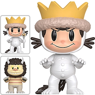 Children's Book and Movie Collectibles - Maurice Sendak's Where the Wild Things Are Max PIX! Vinyl Figure by Thrill Joy - Chance of Chase Moishe and Max with Scepter